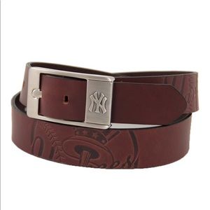 New York Yankees Leather Belt size 34